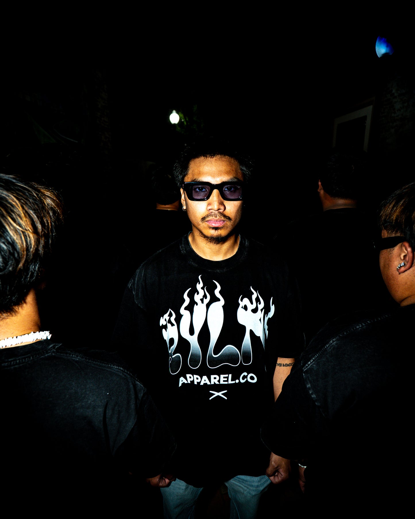 “Flames” Royal Tee